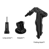 PULUZ Grip Faltbare Stativhalterung mit Adapter und Schrauben für GoPro ...