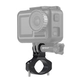 PULUZ Fahrradlenkeradapter Aluminiumhalterung für GoPro Hero11 Schwarz...
