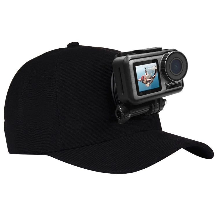 PULUZ Cappello da baseball con gancio a J e vite per supporto per GoPro, DJI ...