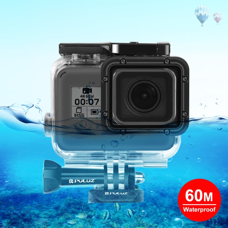 PULUZ für GoPro HERO (2018) / HERO7 Black /6 /5 Wasserdichtes Unterwassergehäuse...