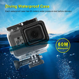 PULUZ für GoPro HERO (2018) / HERO7 Black /6 /5 Wasserdichtes Unterwassergehäuse...