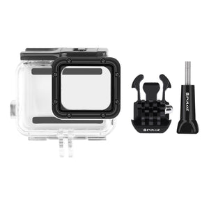 PULUZ für GoPro HERO (2018) / HERO7 Black /6 /5 Wasserdichtes Unterwassergehäuse...
