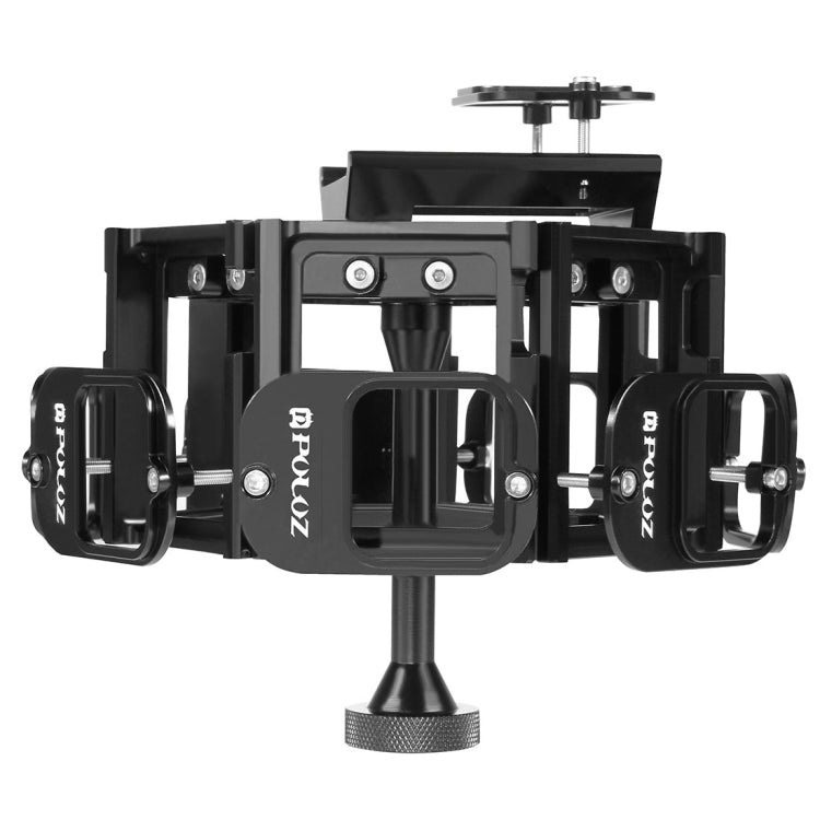 PULUZ 8-in-1-All-View-Panoramarahmen, Schutzkäfig aus Aluminiumlegierung, C...