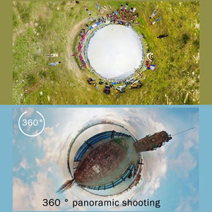 PULUZ 8-in-1-All-View-Panoramarahmen, Schutzkäfig aus Aluminiumlegierung, C...