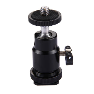PULUZ Cold Shoe-Stativkopf 1/4" Stativschraubenkopf...
