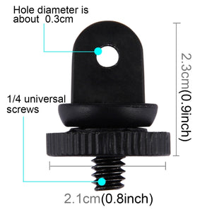 PULUZ Mini-Stativadapter mit 1/4-Zoll-Schraube für GoPro Hero11...