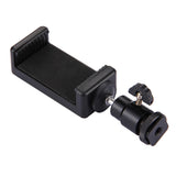 PULUZ Testa per treppiede Hot Shoe da 1/4 di pollice + Morsetto per treppiede...