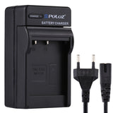 Casio NP-110 Akku-Ladegerät mit EU-Stecker und Kabel (Puluz ...