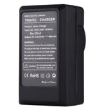 PULUZ EU-Stecker-Ladegerät mit Kabel für Casio CNP40 Akku ...
