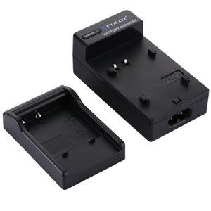 PULUZ EU-Stecker-Ladegerät mit Kabel für Casio CNP40 Akku ...