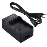 PULUZ EU-Stecker-Ladegerät mit Kabel für Casio CNP40 Akku ...