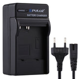 PULUZ EU-Stecker-Ladegerät mit Kabel für Casio CNP40 Akku ...