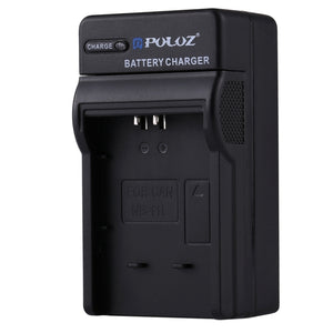 PULUZ EU-Stecker-Akkuladegerät mit Kabel für Canon NB-11L Akku ...