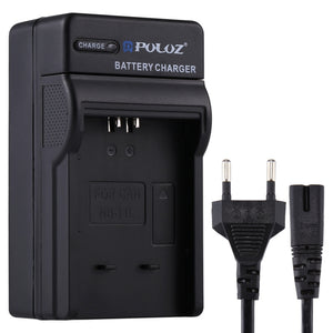 PULUZ EU-Stecker-Akkuladegerät mit Kabel für Canon NB-11L Akku ...
