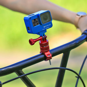 PULUZ Aluminium-Fahrradlenker-Adapterhalterung mit drehbarem ...