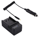 Caricabatteria da auto per batteria per fotocamera digitale PULUZ per batteri...