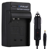 Caricabatteria da auto per batteria per fotocamera digitale PULUZ per batteri...
