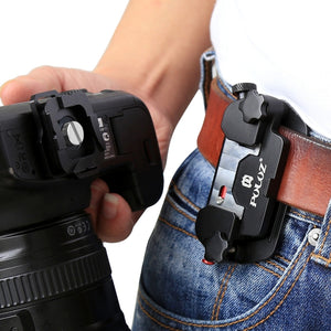 Clip per fotocamera PULUZ Clip a sgancio rapido in lega di alluminio con pias...
