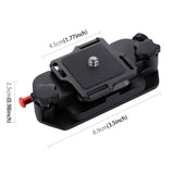 Clip per fotocamera PULUZ Clip a sgancio rapido in lega di alluminio con pias...