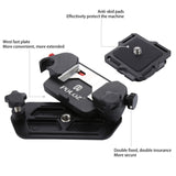 Clip per fotocamera PULUZ Clip a sgancio rapido in lega di alluminio con pias...