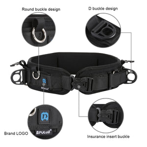 Ceinture multifonctionnelle PULUZ avec crochet pour appareil photo...