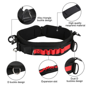 Ceinture multifonctionnelle PULUZ avec crochet pour appareil photo...