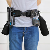 Ceinture multifonctionnelle PULUZ avec crochet pour appareil photo...