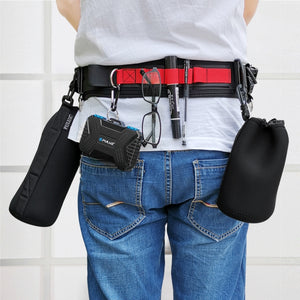Ceinture multifonctionnelle PULUZ avec crochet pour appareil photo...