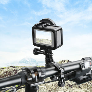 360-Grad-Drehung Aluminium-Lenkerhalterungsadapter für GoPro