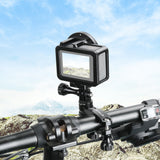 360-Grad-Drehung Aluminium-Lenkerhalterungsadapter für GoPro