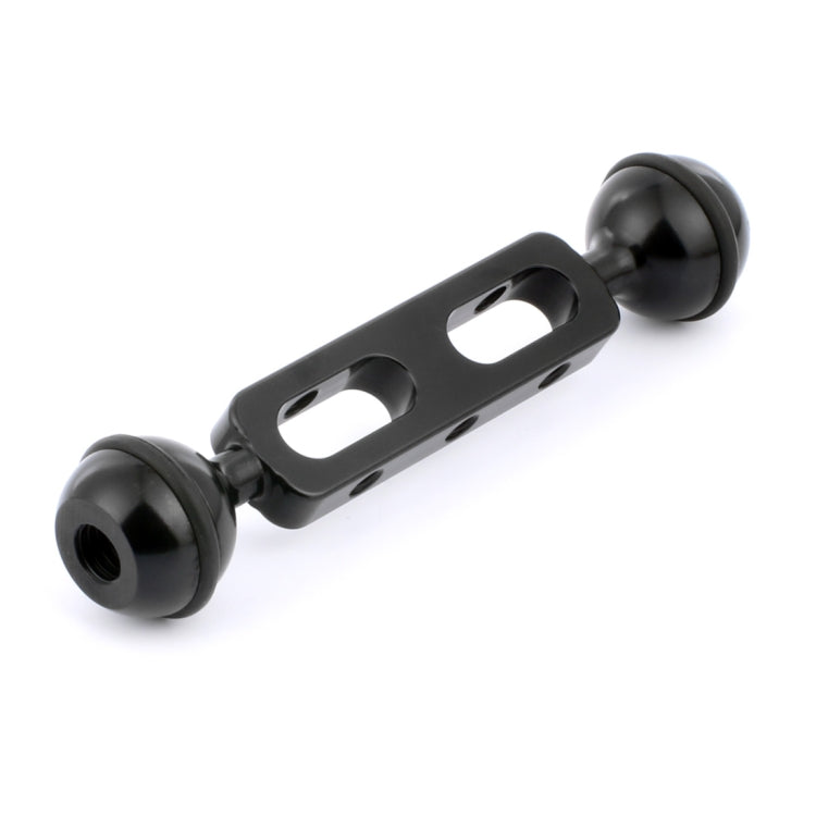 PULUZ 5,1 Zoll 13 cm Doppelkugelarm aus Aluminiumlegierung, Durchm...