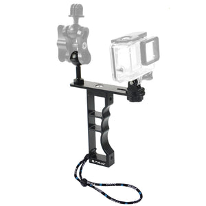 PULUZ Supporto portatile per fotografia subacquea con una sola mano in allumi...
