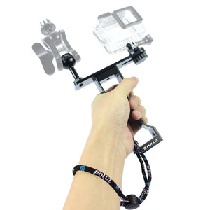 PULUZ Supporto portatile per fotografia subacquea con una sola mano in allumi...