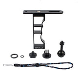 PULUZ Supporto portatile per fotografia subacquea con una sola mano in allumi...