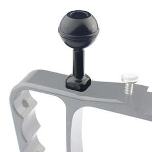 PULUZ Aluminium-Kugelhalterungsadapter mit 1/4-Zoll-Schraube für...