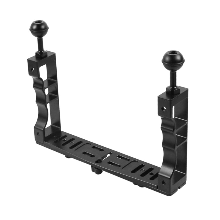 PULUZ CNC-Aluminium-verstellbare Doppel-Tauchlampenhalterung für...