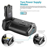 PULUZ Vertikaler Batteriegriff für Canon EOS 6D Mark II...