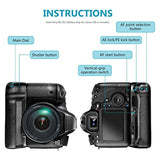 PULUZ Vertikaler Batteriegriff für Canon EOS 6D Mark II...