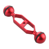 Bras à double rotule en alliage d'aluminium PULUZ 5,0 pouces 12,6 cm, diam...
