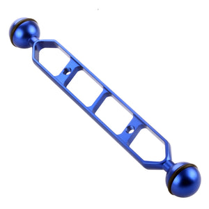 PULUZ 9,0 Zoll 22,8 cm Doppelkugelarm aus Aluminiumlegierung, Durchm...