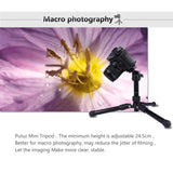 PULUZ Pocket Mini Microspur Foto Treppiede in lega di magnesio con testa a sf...
