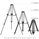 Professionelles Hochleistungs-Videokamerastativ aus Aluminiumlegierung, Stativ