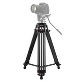 Professionelles Hochleistungs-Videokamerastativ aus Aluminiumlegierung, Stativ