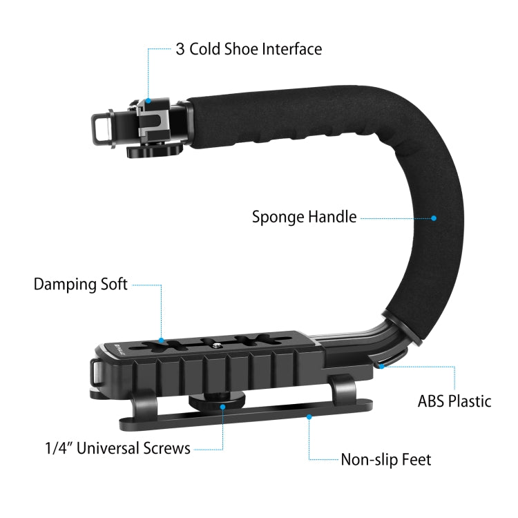 Tragbarer Handheld-DV-Halterungsstabilisator in U/C-Form für alle ...