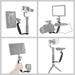 Support portable en forme de L PULUZ avec supports...
