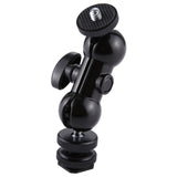 Tête sphérique pivotante PULUZ Flash Hot Shoe 1/4 pouce pour trépied...