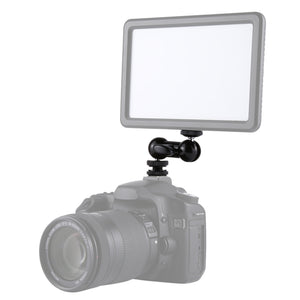 Tête sphérique pivotante PULUZ Flash Hot Shoe 1/4 pouce pour trépied...