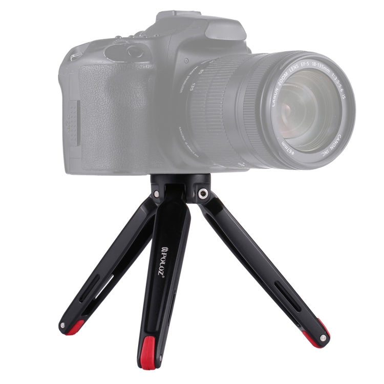 PULUZ Pocket Mini Treppiede da Tavolo in Metallo con Vite Adattatore Filettat...