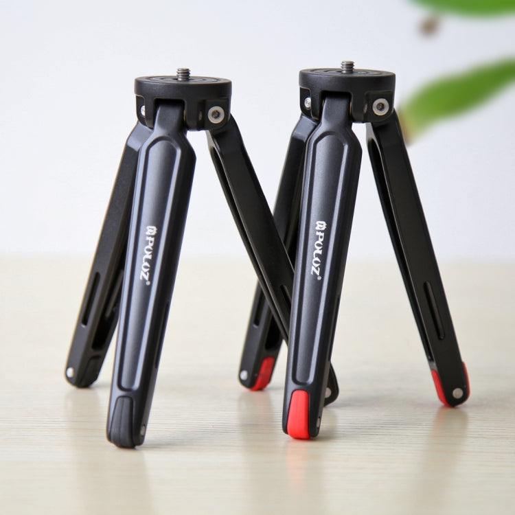 PULUZ Pocket Mini Treppiede da Tavolo in Metallo con Vite Adattatore Filettat...