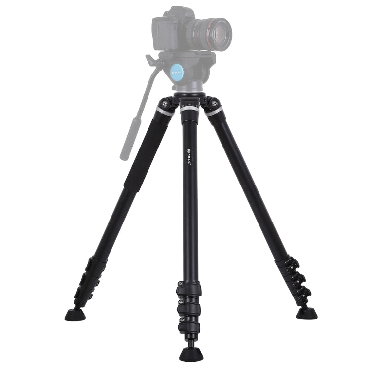PULUZ Supporto per treppiede in metallo con gambe pieghevoli a 4 sezioni per ...